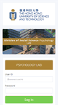 Mobile Screenshot of hkust-psychlab.sona-systems.com