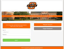 Tablet Screenshot of okstate.sona-systems.com