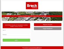 Tablet Screenshot of brocku-bus.sona-systems.com